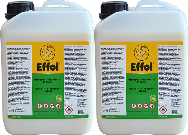 2 x Effol Bremsen-Blocker+ Kräuter 2,5 l 