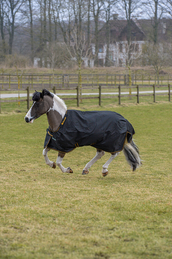 Bucas Pony Irish Turnout light black 120 