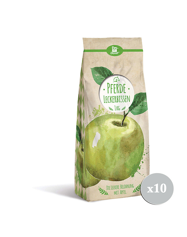 Derby Leckerli 10 x 1kg Apfel  