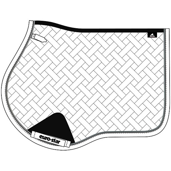 Euro-Star Saddle Pad Nina DR white  