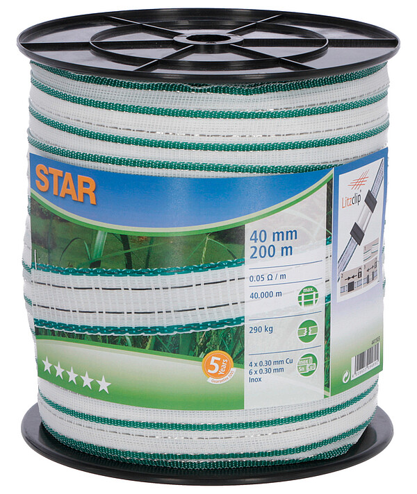 Weidezaunband Star 200m 40mm  