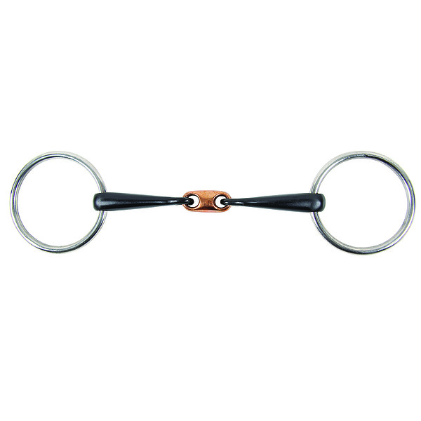 Black Snaffle Bit, 13mm  